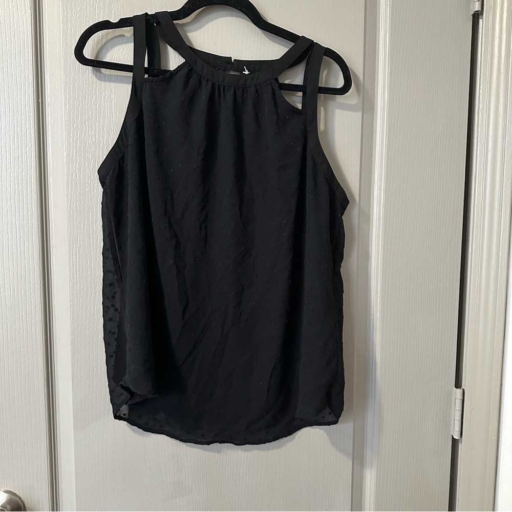 Elegant Black Women's Top Tank Ostrich Pattern Plain Beach Summer Casual Thin